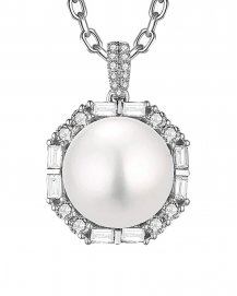 PEARL DIAMOND PENDANT (TP3789)